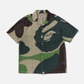 MEGA ABC CAMO MESH SHIRT - GREEN