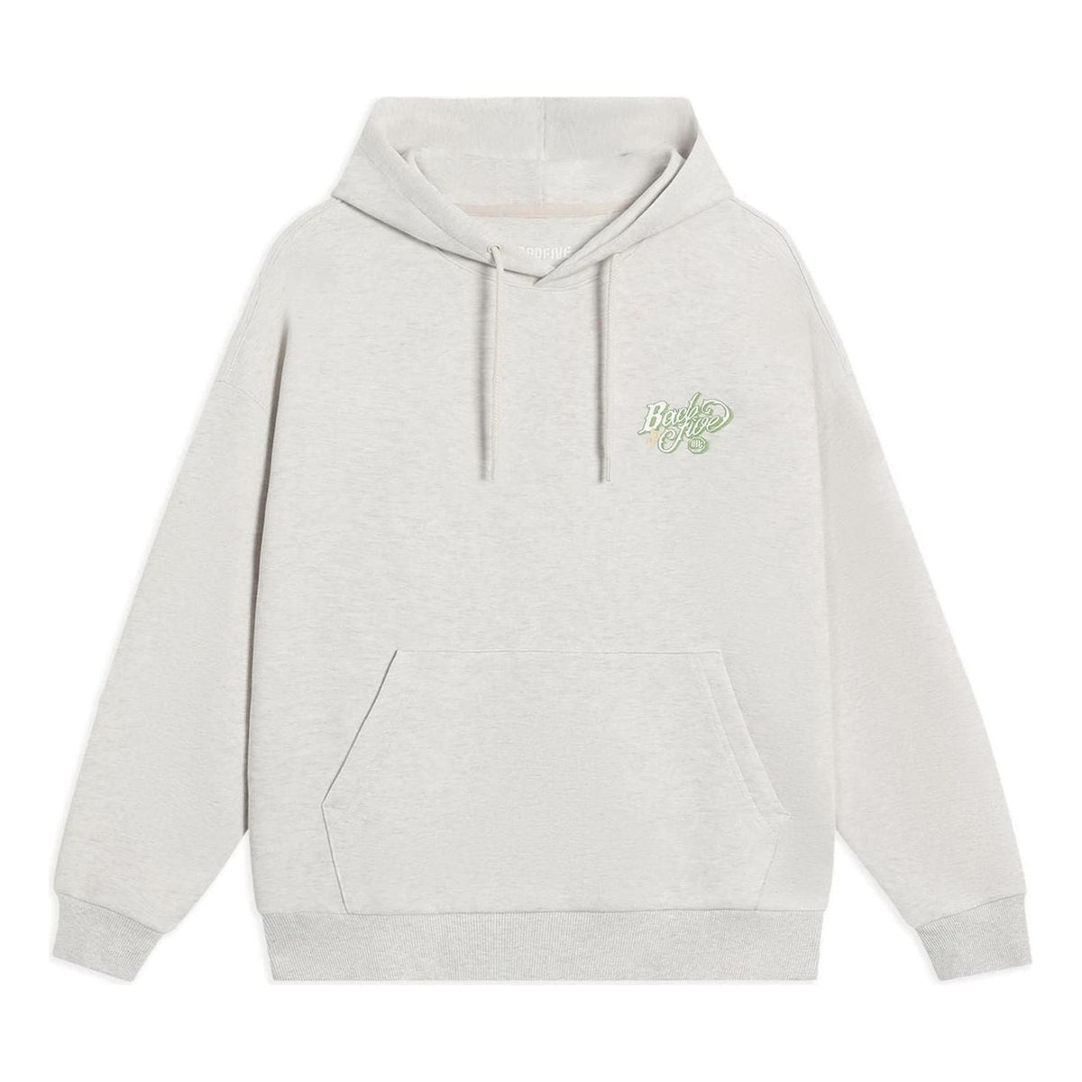 Li-Ning BadFive Plant Graphic Hoodie 'Grey' AWDS657-6