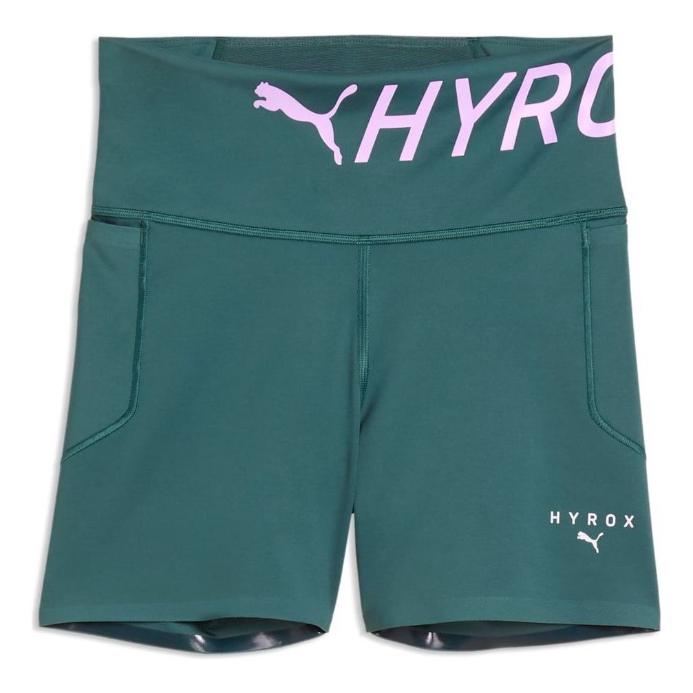 (WMNS) PUMA x Hyrox PWRMODE 4" Short Tights 'Herb Garden' 529151-69