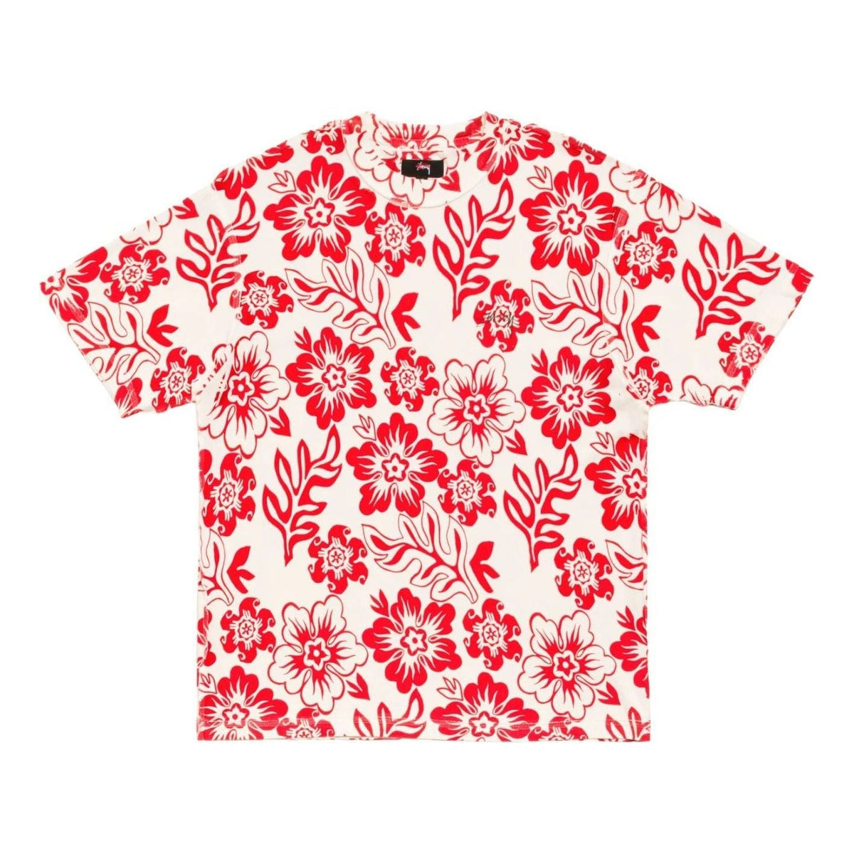 Stussy Lazy Floral T-Shirt 'White' 1140407-WHIT