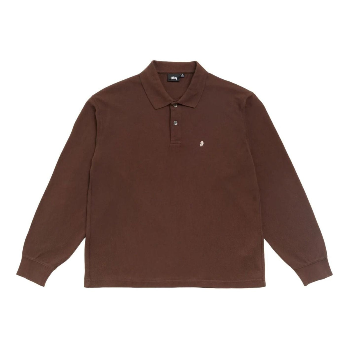 Stussy Classic Pique Ls Polo 'Brown' 1140411-BROW - Stussy Professional Edition