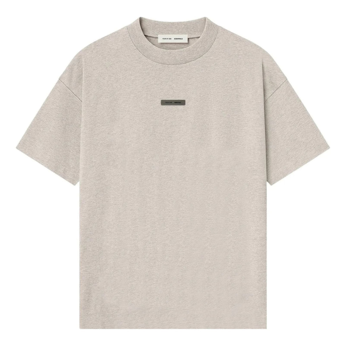 Fear of God Essentials SS25 Classic Short Sleeve T-shirt 'Heather Stone' 125SP254192F