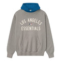 Fear of God Essentials FW25 Dodgers Sport Hoodie 'Concrete Heather Blue Sapphire' 192ML252009F