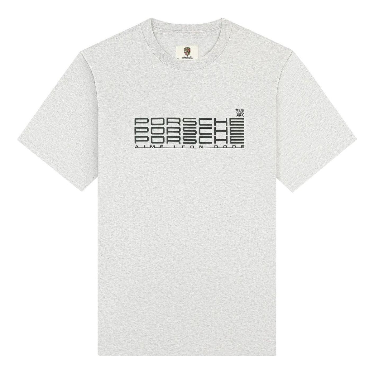 Aime Leon Dore x Porsche Racing T-Shirt 'Silver Mix' FW25CT045-SILV