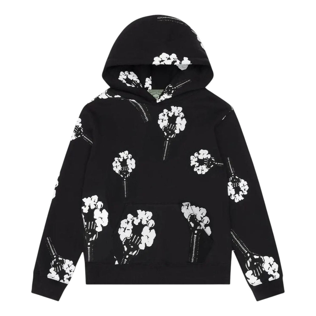 Denim Tears x Hardies Tears Fist Wreath Hoodie 'Black' FW25TOH12342169
