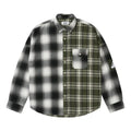 Palace SS26 Patchy Flannel Shirt 'Green' P30SHT007
