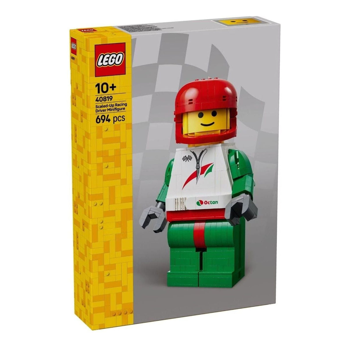 LEGO Up Scaled Racing Driver Minifigure 40819