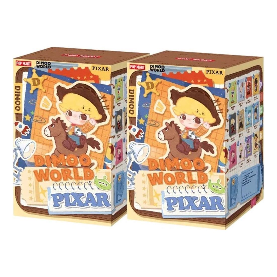Pop Mart Dimoo World x Pixar Series Figures Sealed Case (12 Blind Boxes) PPMT-2607-0027-1204217167