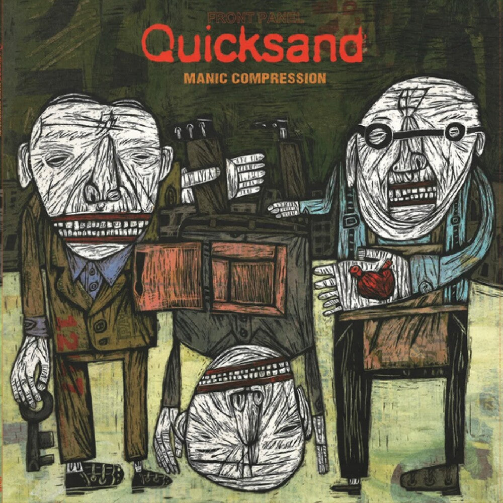 Quicksand - Manic Compression Limited Edition LP - 2013 [ VINYL LP ]