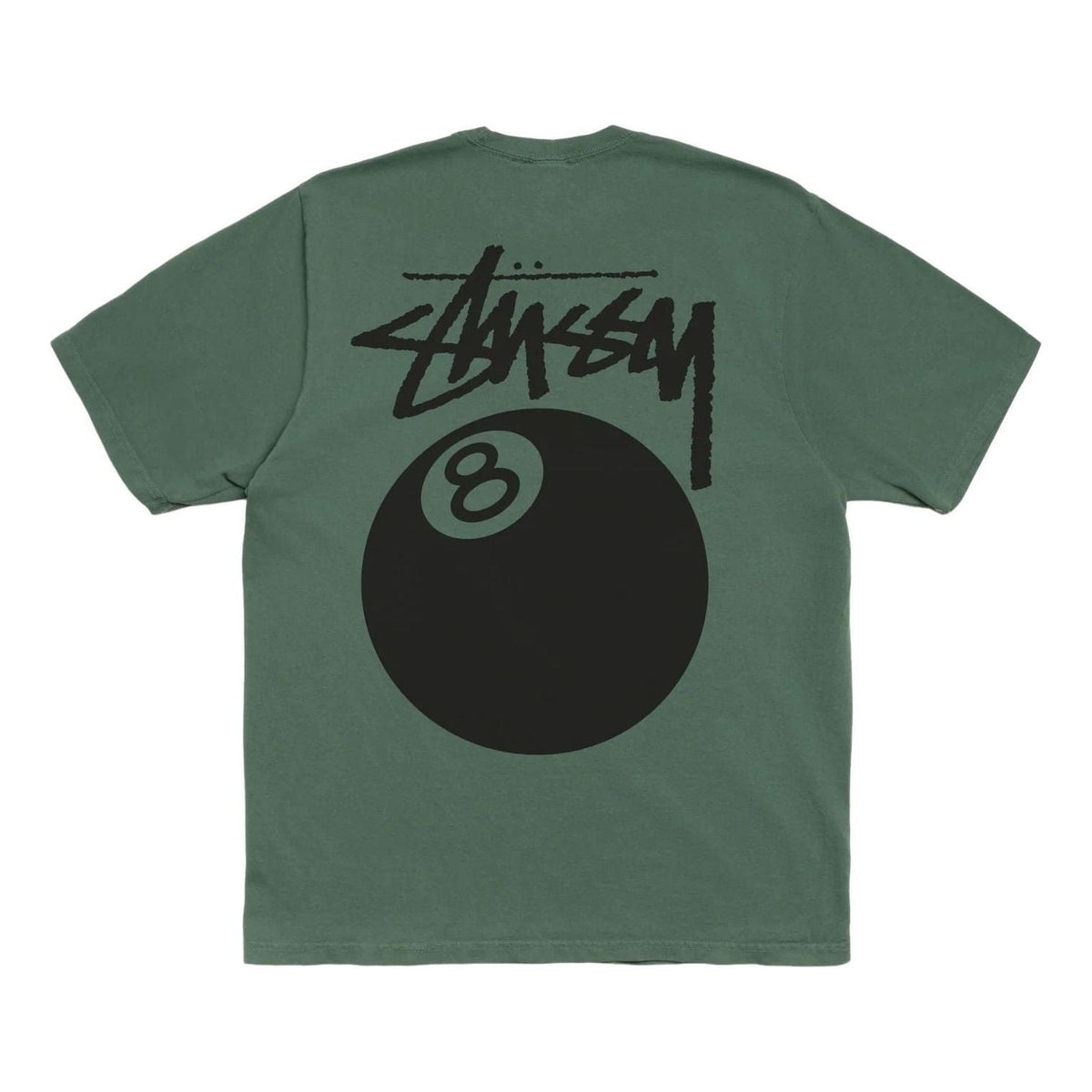 Stussy 8 Ball T-Shirt Pigment Dyed 'Pine' 1905022-PINE