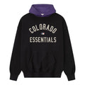 Fear of God Essentials Rockies Sport Hoodie 'Vintage Black Purple Reign' 192ML252023F