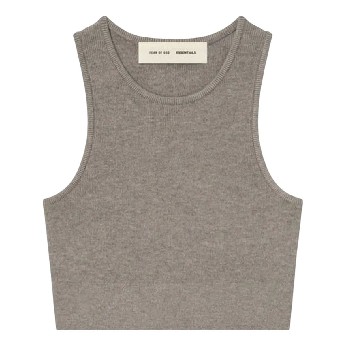 (WMNS) Fear of God Essentials Soft Rib Knit Sport Tank 'Homestead Heather' 192SP257693FW