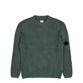 Full Rib Crewneck Lens Sweater