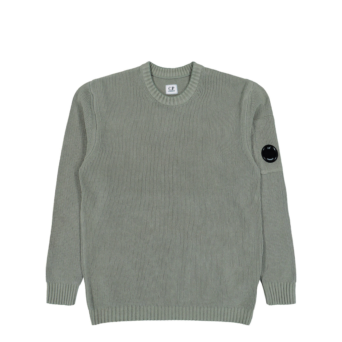 Chenille Cotton Lens Crewneck