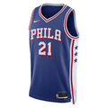 Nike Dri-FIT NBA Joel Embiid Philadelphia 76ers Icon Edition Swingman Jersey 'Blue Red White' DX8620-401