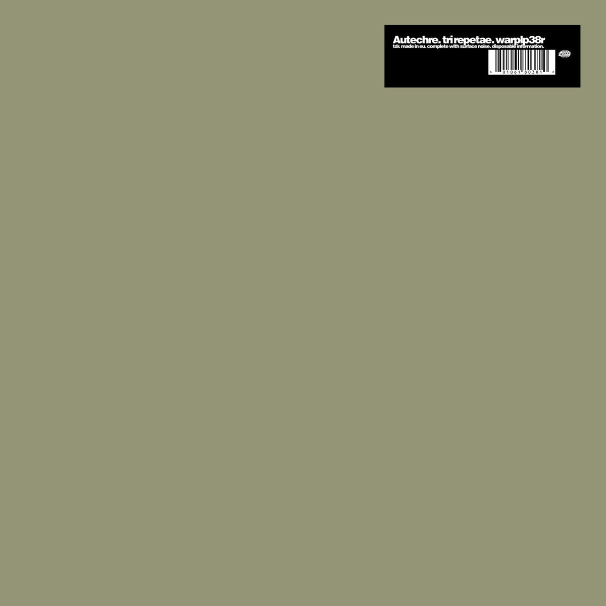 Autechre - Tri Repetae [ VINYL LP ]