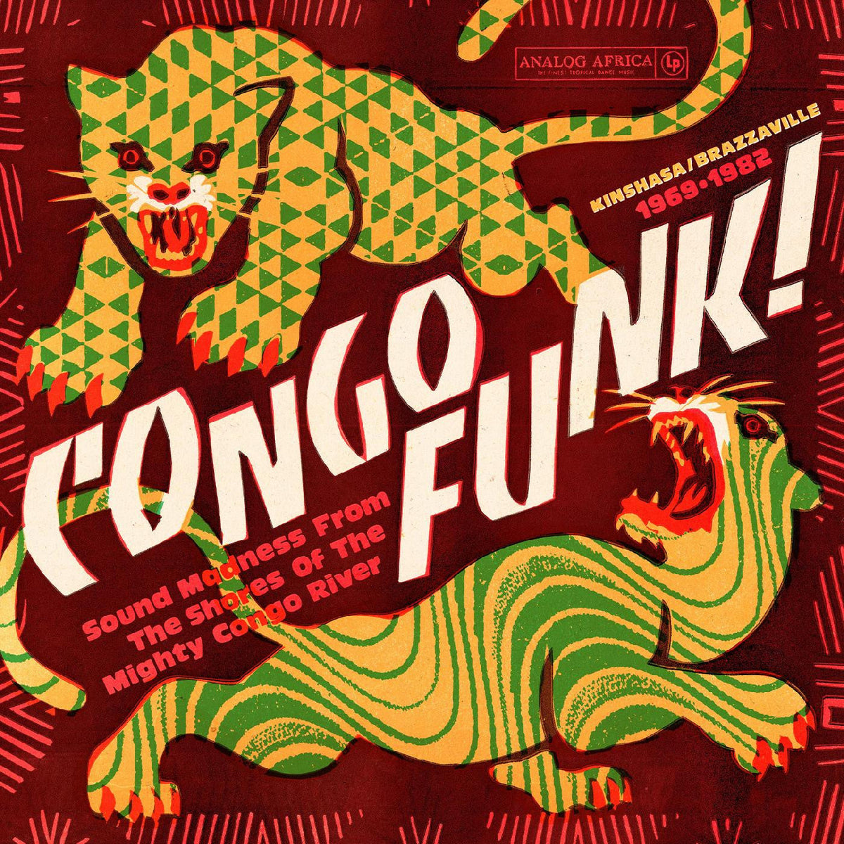 Various Artists - Congo Funk! - Sound Madness From The Shores Of The Mighty Congo River (Kinshasa/Brazzaville 1969-198 [ VINYL LP ]