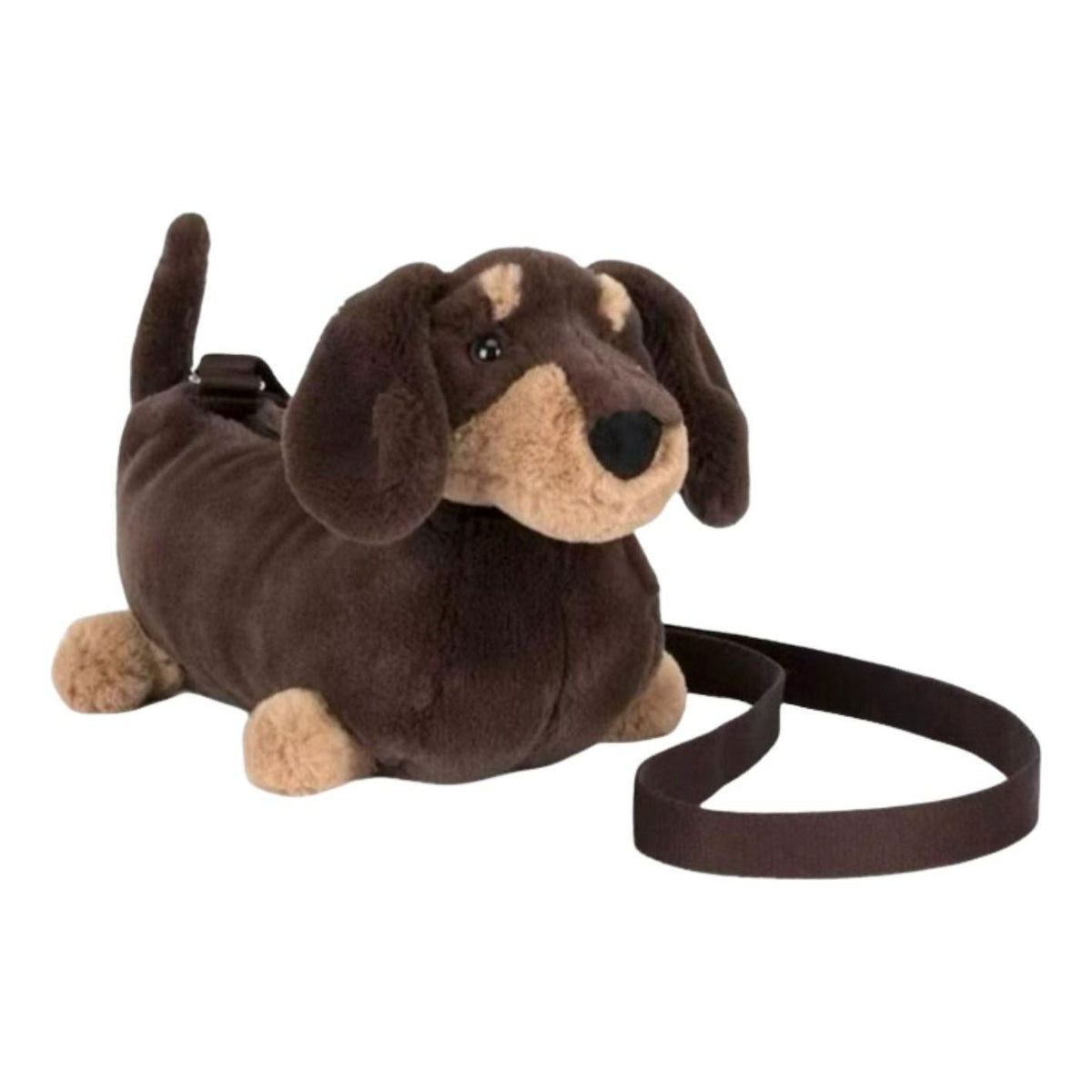 Jellycat Otto Sausage Dog Bag 'Brown' OT4BSD