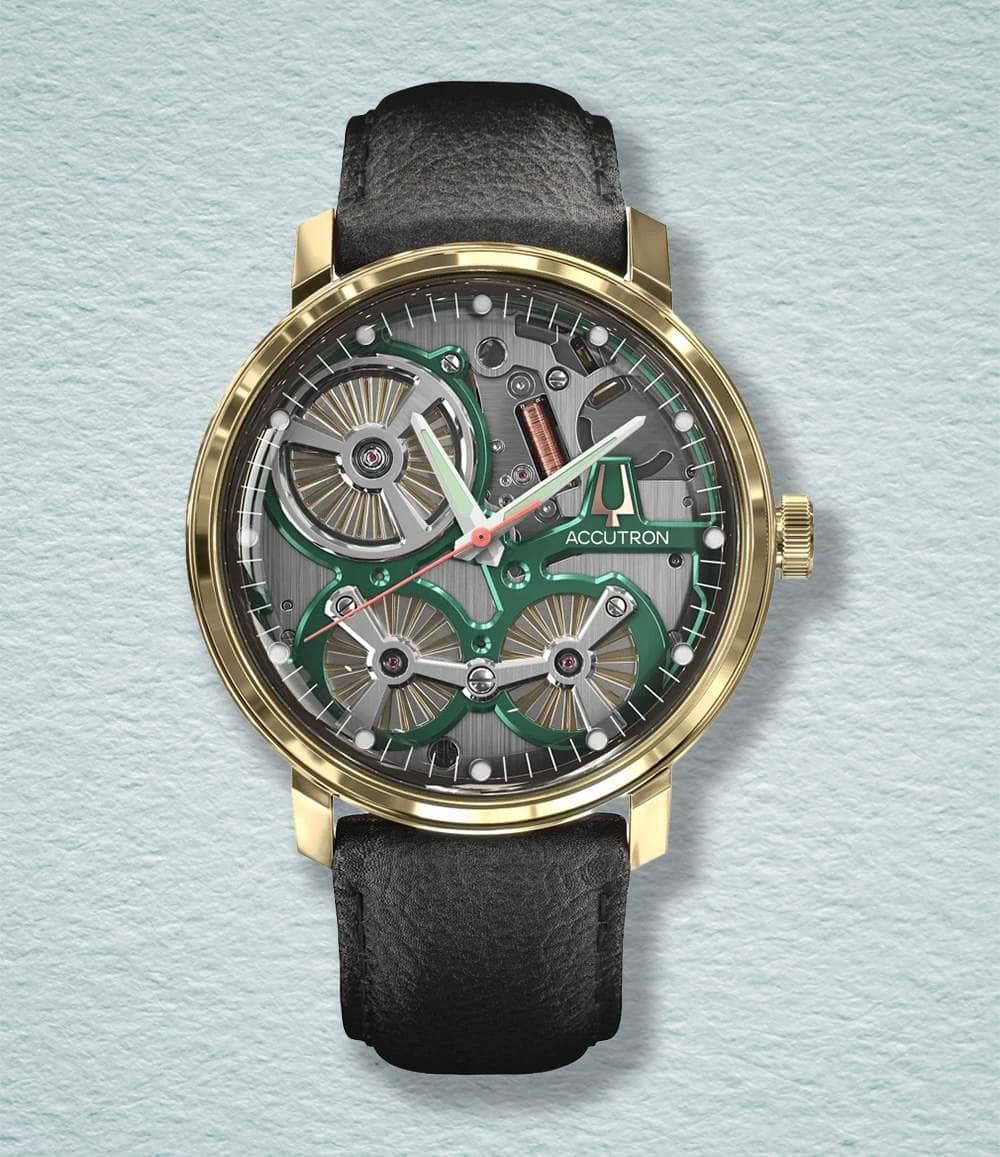 Accutron Spaceview 2020 60th Anniversary Limited Edition (18K Gold)