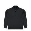Diagonal Raised Fleece Half Zip Lens Sweatshirt