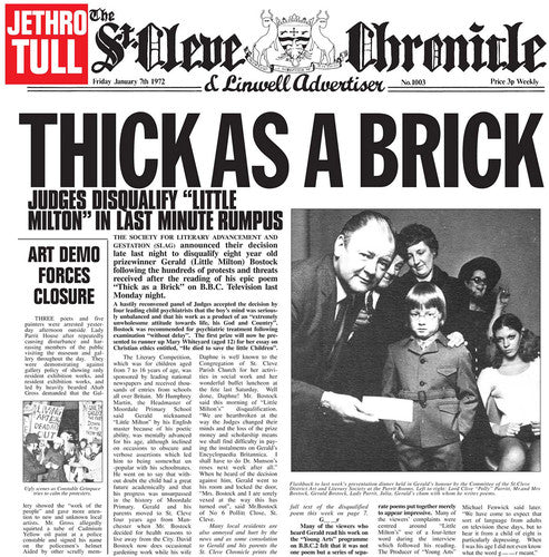Jethro Tull - Thick As a Brick [ VINYL LP ]