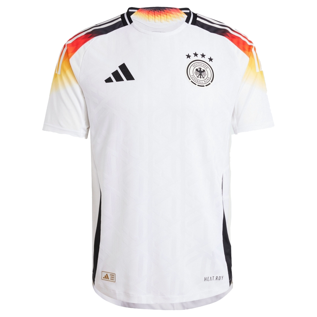 adidas Germany 24 Home Authentic Soccer Jersey Asia Sizing Asia Sizing 'White' IZ1620