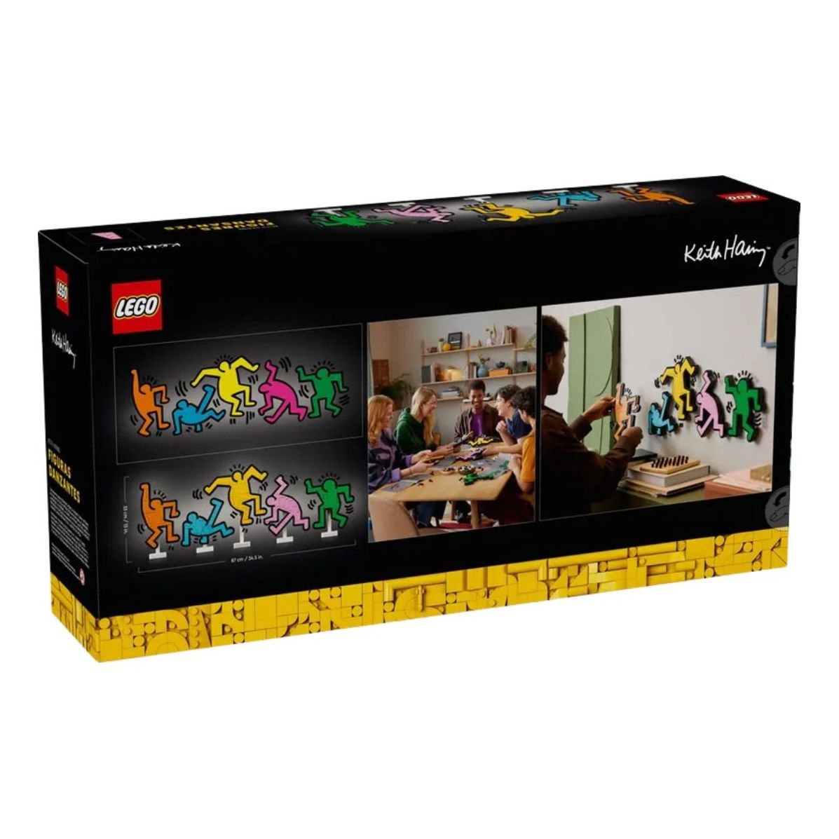 LEGO Art Keith Haring 'Dancing Figures' 31216