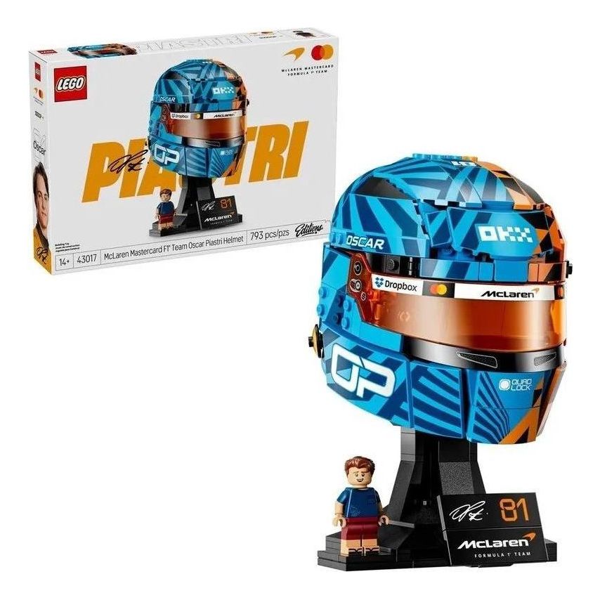 LEGO Editions McLaren Mastercard F1® Team Oscar Piastri Helmet 43017