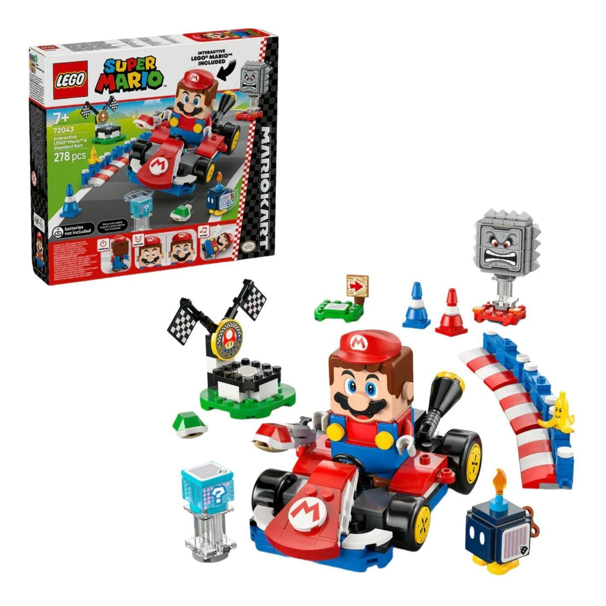 LEGO Super Mario Mario Kart – Interactive LEGO Mario 72043