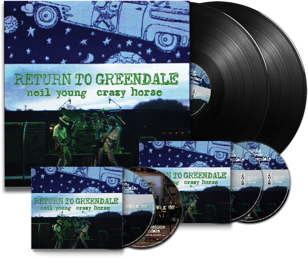 Neil Young - Return To Greendale [Limited Edition Deluxe Box Set 2LP/2CD/1 DVD/1 Blu-ray] [ VINYL LP ]