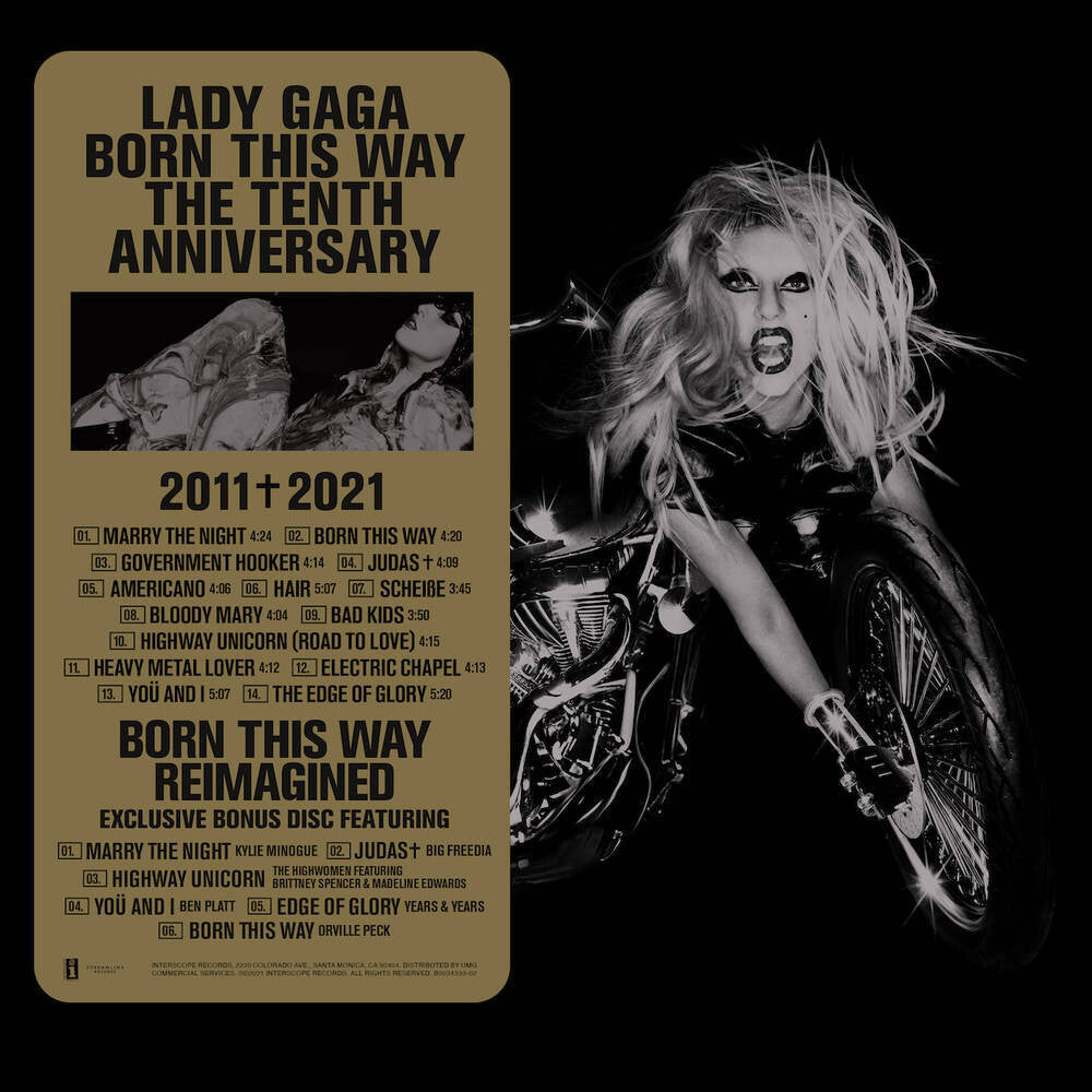 Lady Gaga - Born This Way: The Tenth Anniversary [3LP] [ VINYL LP ]