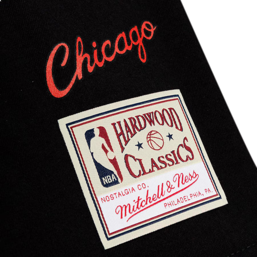 Mitchell & Ness x NBA Chicago Bulls Hardwood Classics T-Shirt 'Black' BMTR4776-CBUYYPPPBLCK