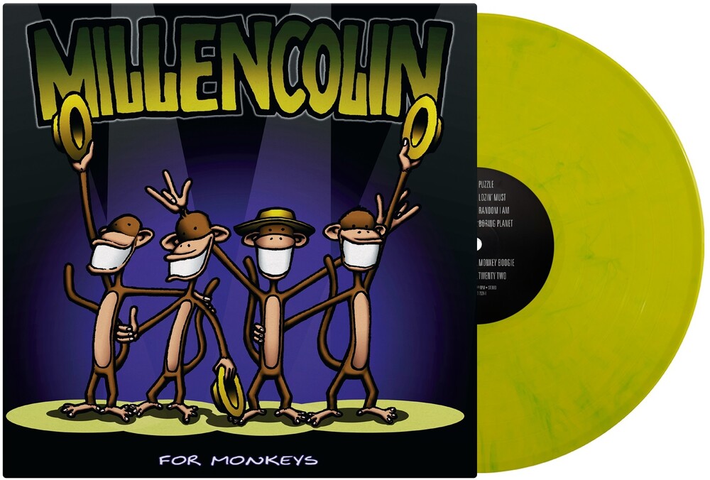 Millencolin - For Monkeys: 25th Anniversary Edition [Limited Edition Psychedelic Green LP] [ VINYL LP ]