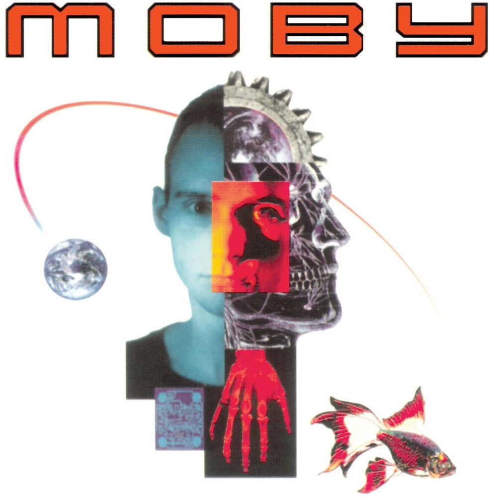 Moby - Moby (Black & White Marble Effect On A Blue Base) [ VINYL LP ]