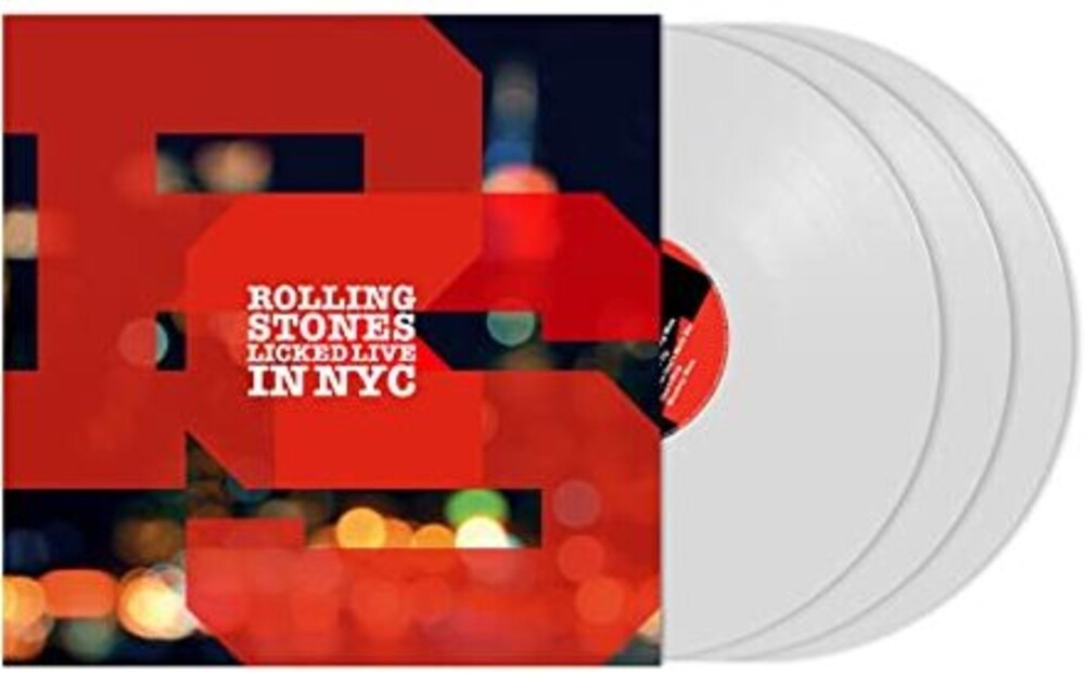 The Rolling Stones - Licked Live In NYC [Limited Edition White 3 LP] [ VINYL LP ]
