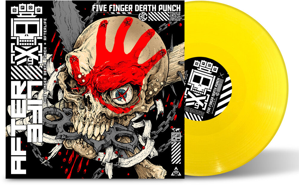 Five Finger Death Punch - Afterlife [Indie Exclusive Limited Edition Opaque Yellow LP] [ VINYL LP ]
