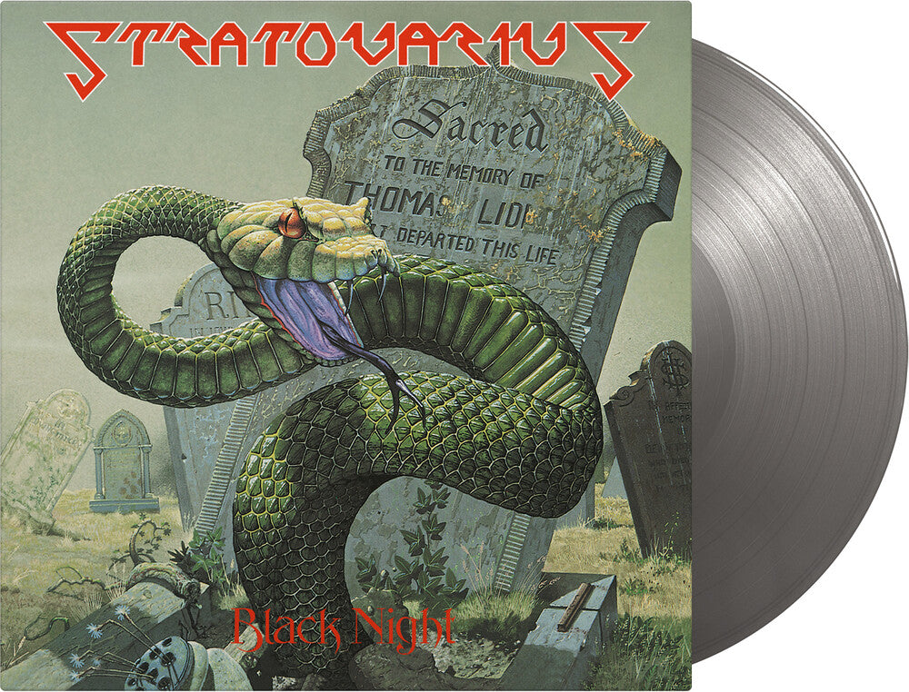 Stratovarius - Black Night [Indie Exclusive Limited Edition Silver LP] [ VINYL LP ]