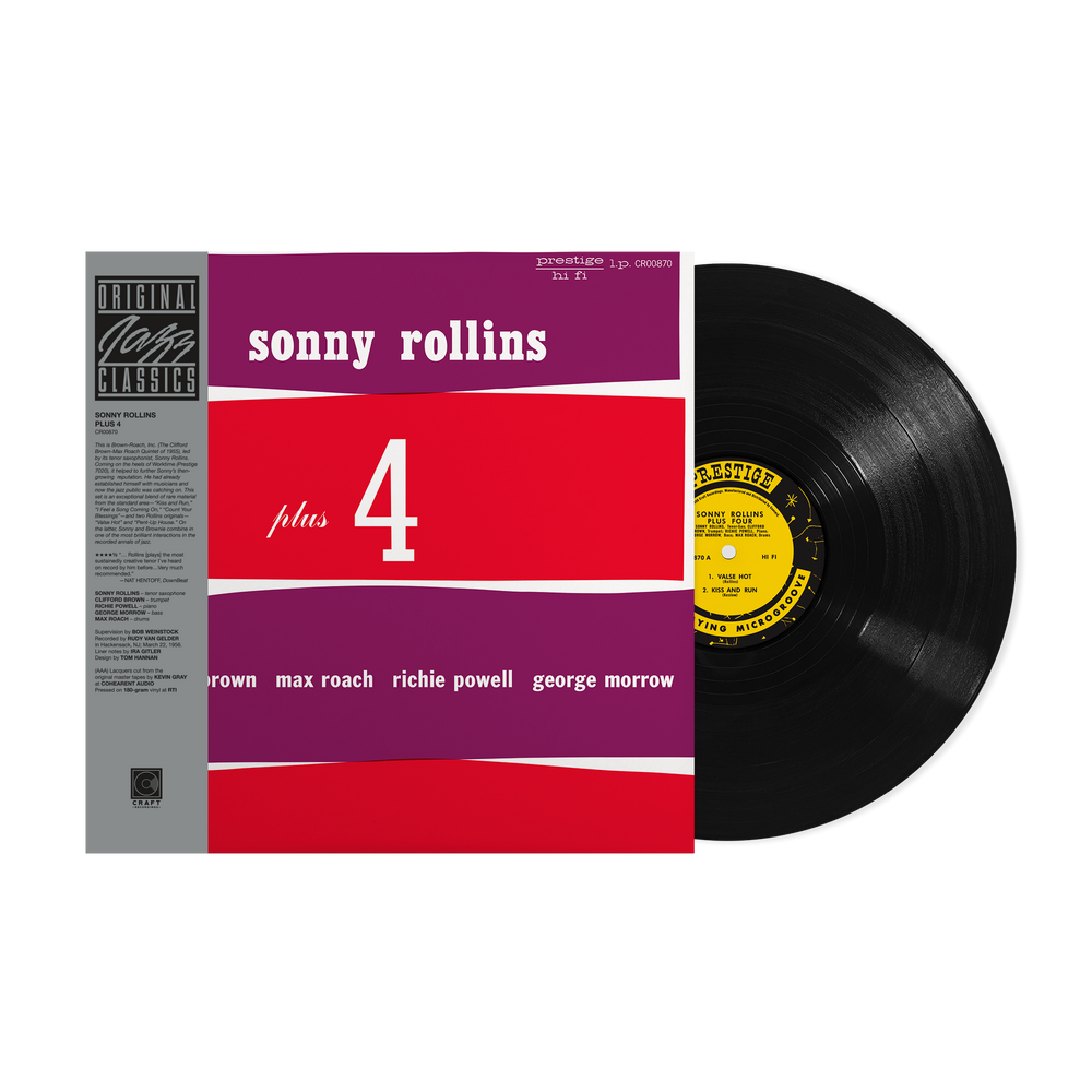 Sonny Rollins - Plus 4 (Original Jazz Classics Series) -  [180g LP] [ VINYL LP ]