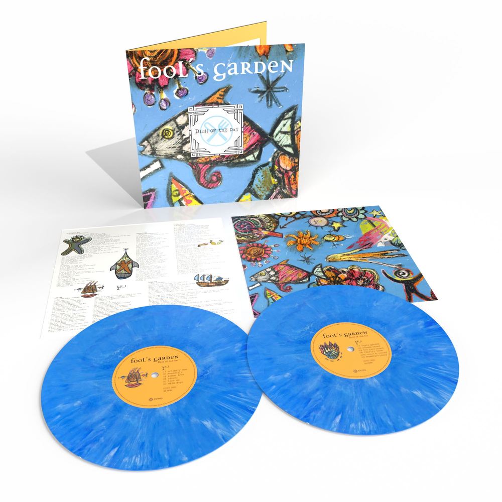 Pre-Order: Fools Garden - Dish Of The Day (30th Anniversary) [Blue Marble Deluxe Edition 2 LP] [ VINYL LP ]