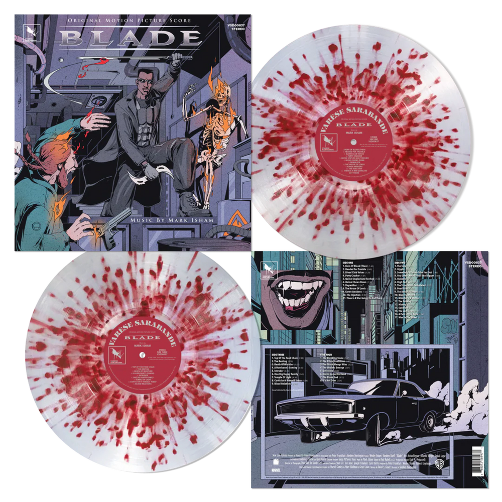 Mark Isham - Blade (Original Soundtrack) [Blood Splatter Clear vinyl] [ VINYL LP ]