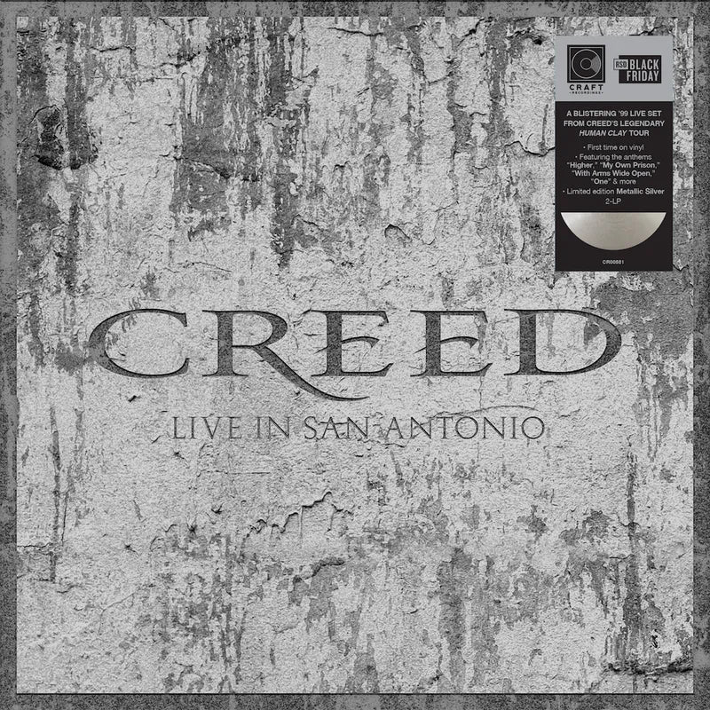 Creed - Live In San Antonio (11/14/1999) [Metallic Silver 2 LP] [ VINYL LP ]