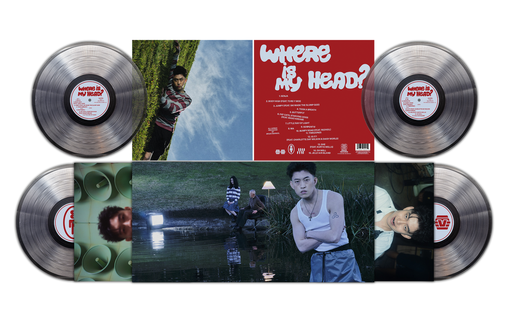 Pre-Order: Rich Brian - WHERE IS MY HEAD? [Crystal Clear 2LP] [ VINYL LP ]
