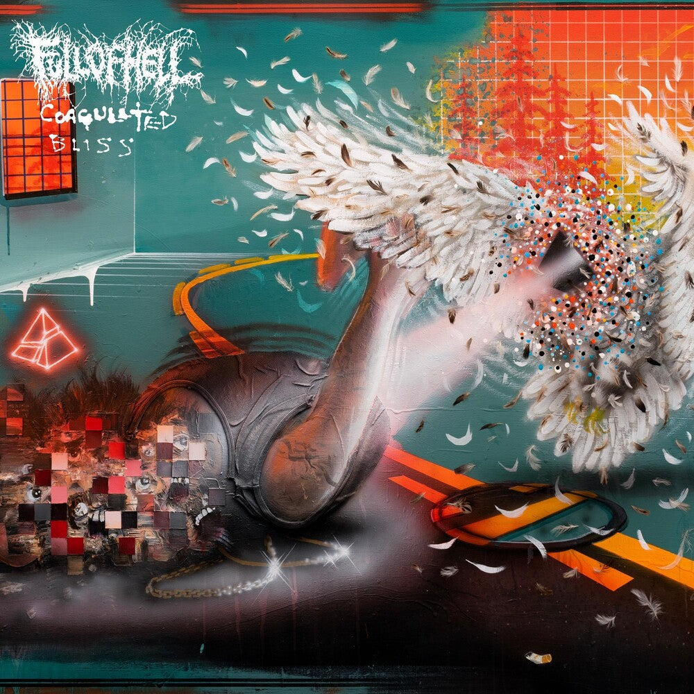 Full Of Hell - Coagulated Bliss [Indie Exclusive Neon Yellow, White and Olive Green Mix LP] [ VINYL LP ]