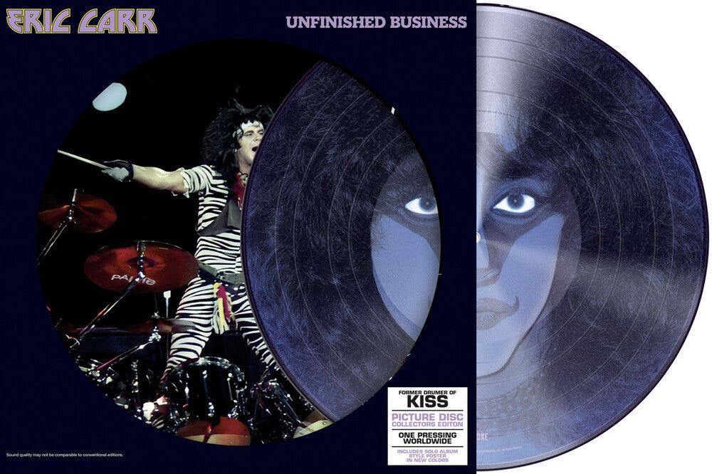 Eric Carr from KISS - Unfinished Business (Pict) (Post) [Remastered] [Reissue] [ VINYL LP ]
