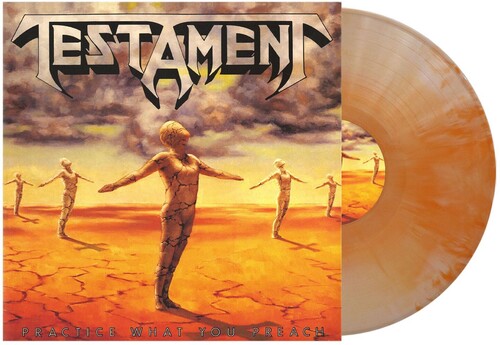 Testament - Practice What You Preach - Orange Bone Swirl [ VINYL LP ]