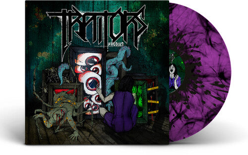 Traitors - Phobias - Purple/Black [ VINYL LP ]