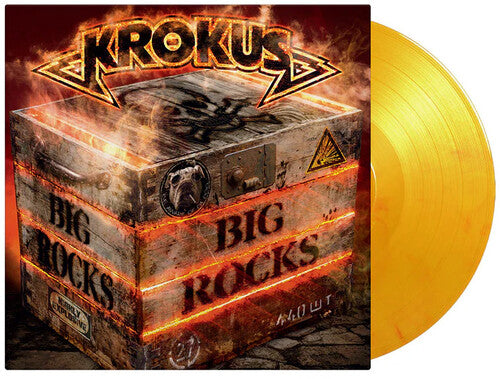 Krokus - Big Rocks - Limited 180-Gram Flame Colored Vinyl [ VINYL LP ]