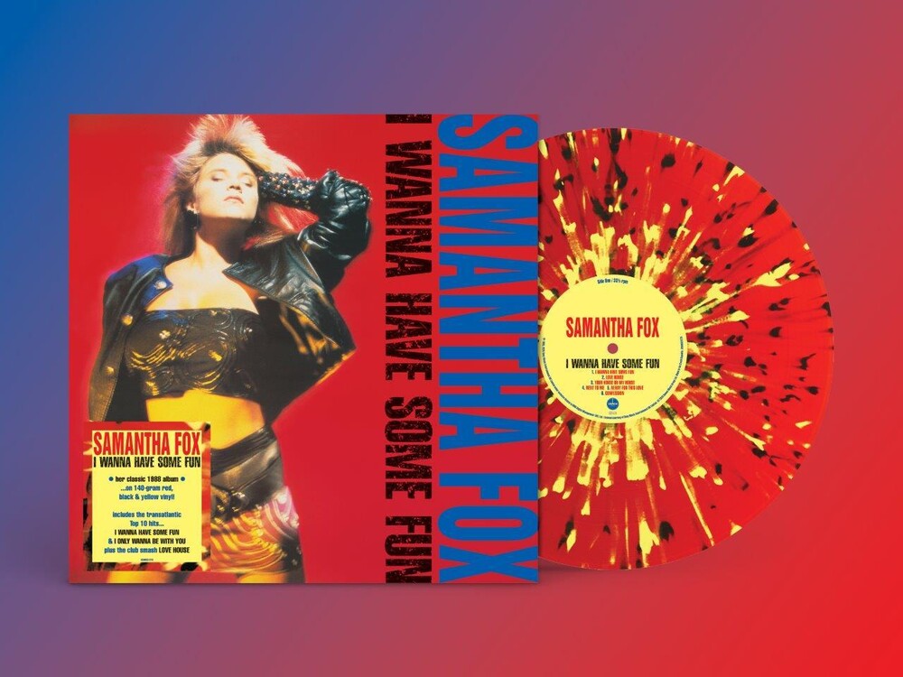 Samantha Fox - I Wanna Have Some Fun (Blk) [Colored Vinyl] (Ofgv) (Red) [ VINYL LP ]