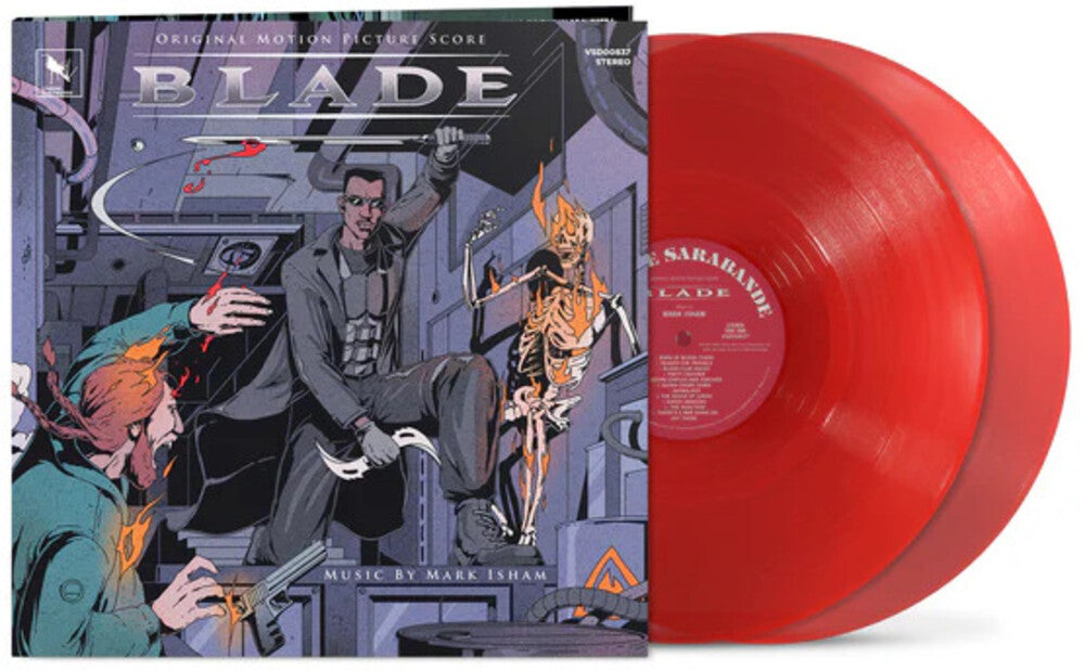 Mark Isham  (Colv) (Dlx) (Red) (Hol) - Blade - O.S.T. [Colored Vinyl] [Deluxe] (Red) (Hol) [ VINYL LP ]