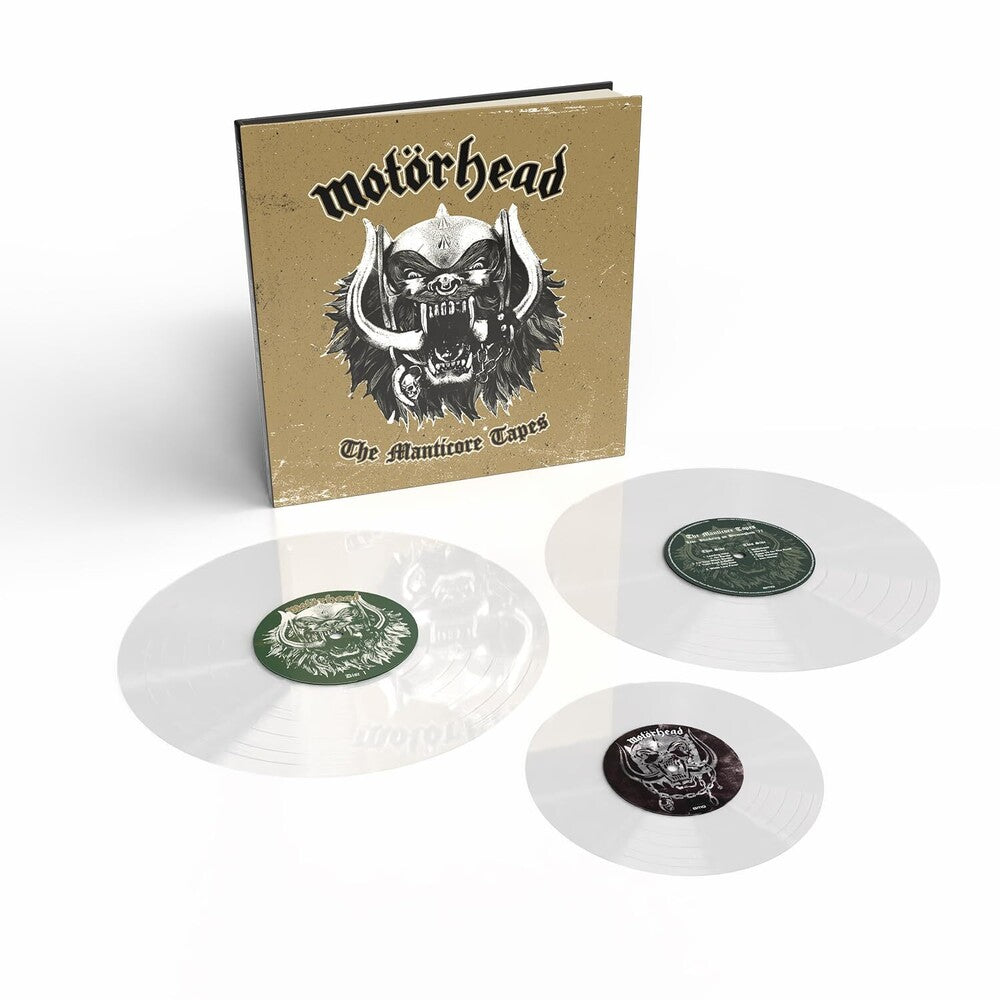 Motörhead - Manticore Tapes [Deluxe Bookpack] [Clear Vinyl] [Deluxe] [ VINYL LP ]